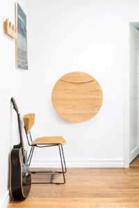 roundwall mounted desk